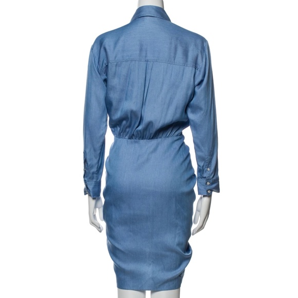 Veronica Beard Denim Shirtdress Size 4 - Picture 2 of 2